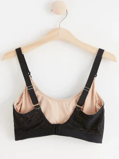 Bh>Lindex Mom Amnings Bh Med Spets Black