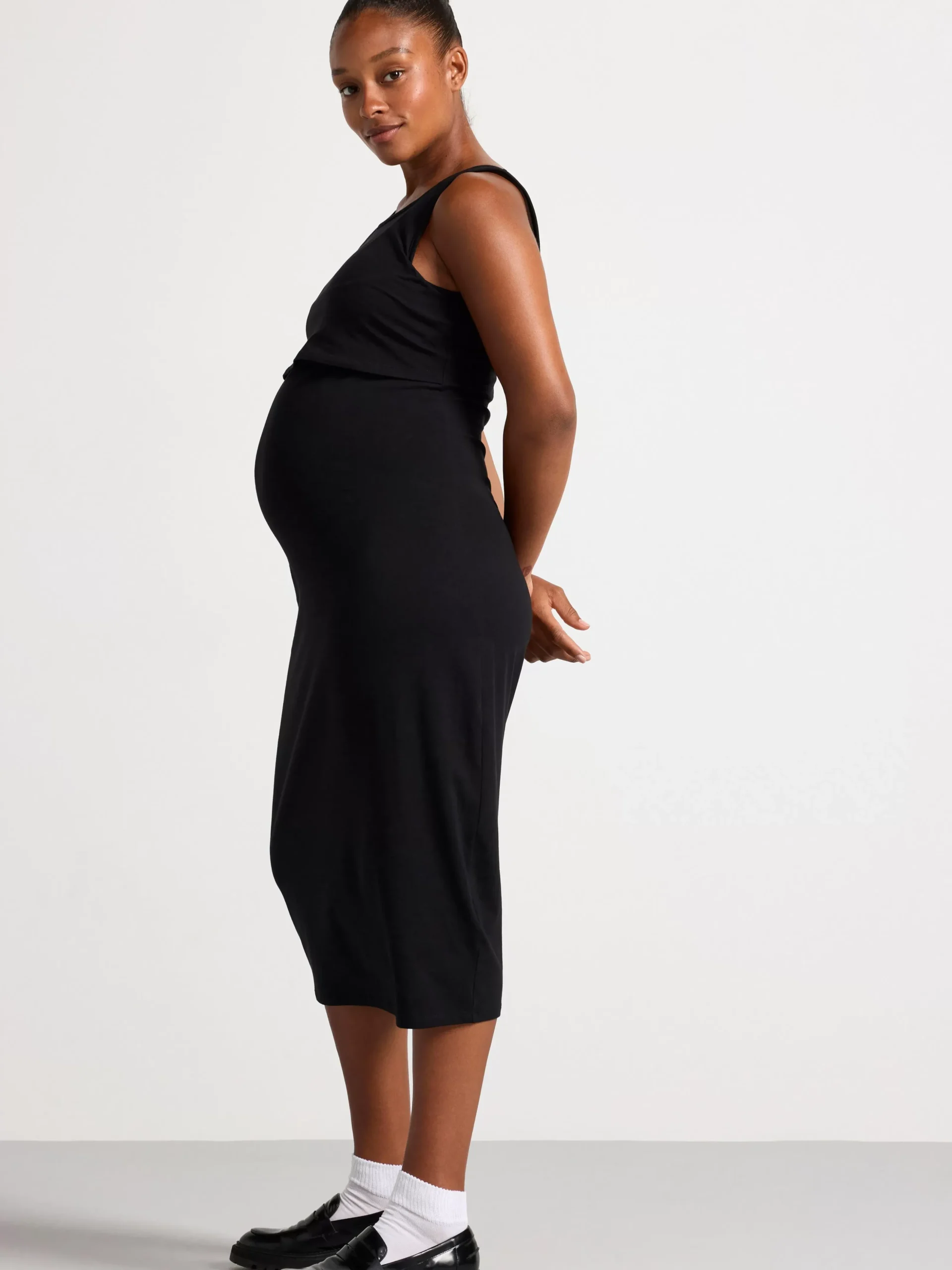 Klänningar>Lindex Mom Amningsklannning Black