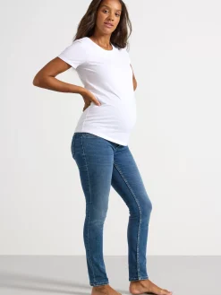 Jeans>Lindex Mom Extra Mjuka Slim Fit Jeans Light Denim