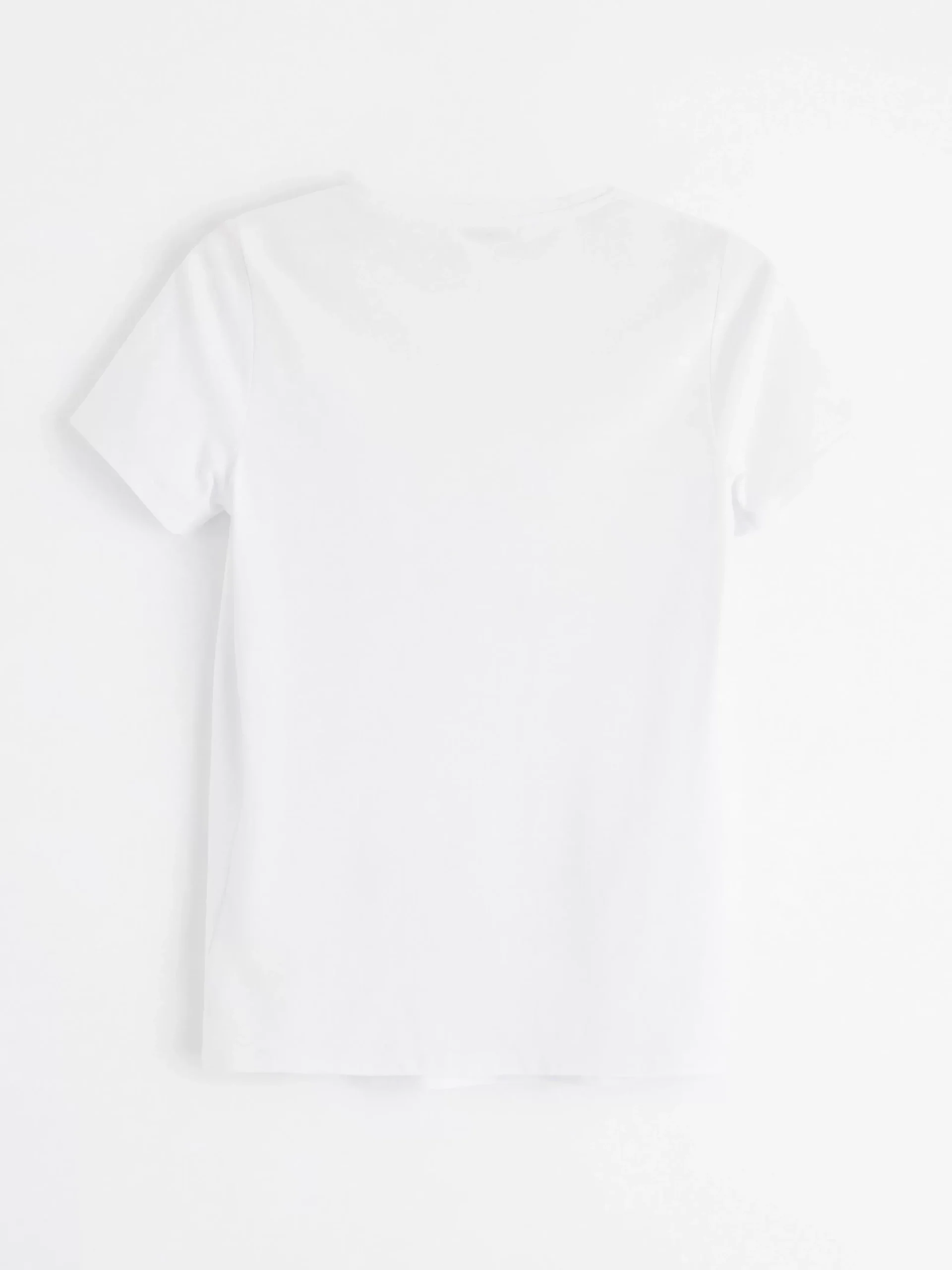 Toppar & T-Shirts>Lindex Mom Kortarmad T-Shirt I Bomull White