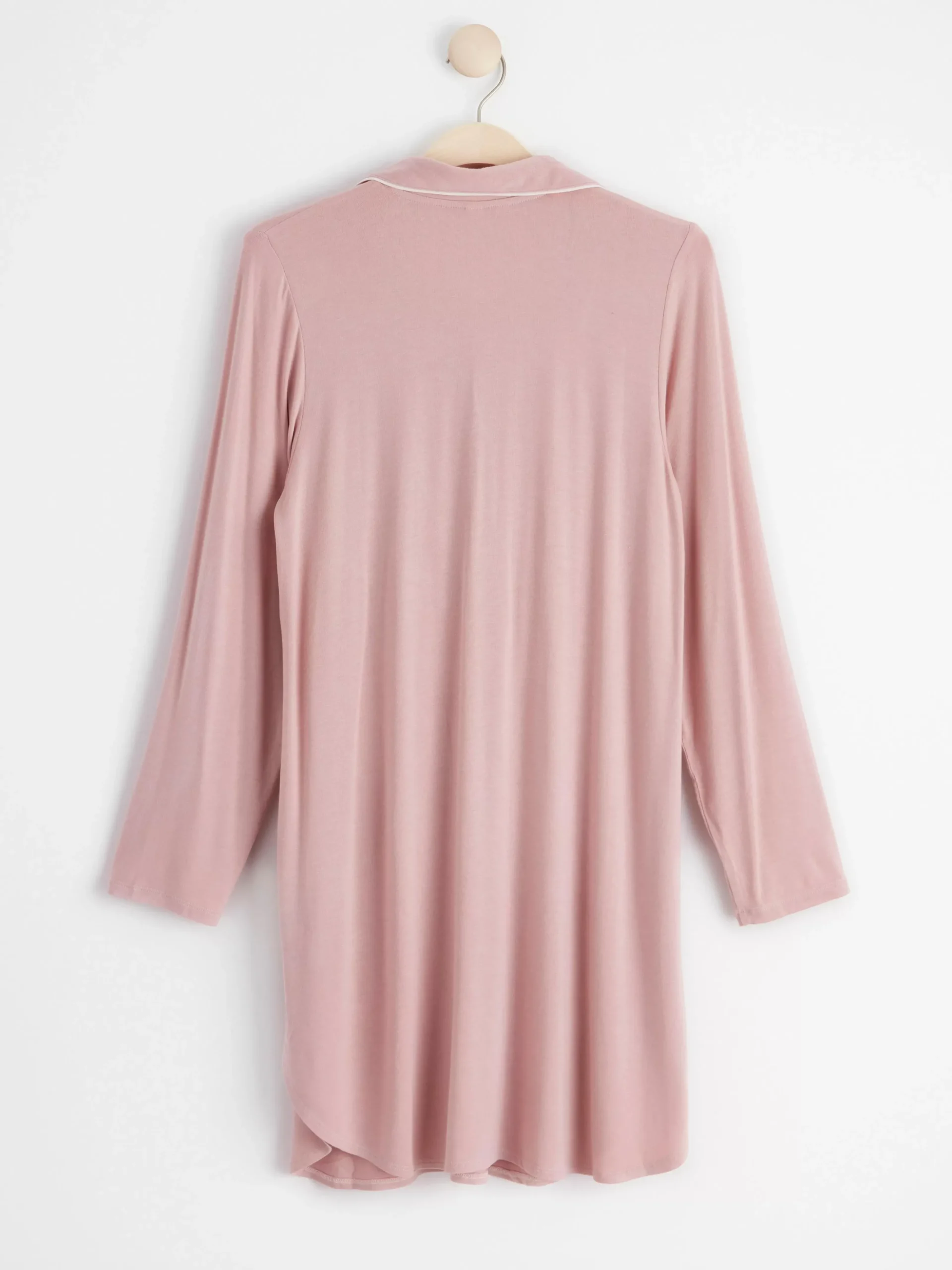 Nattplagg>Lindex Mom Lang Nattskjorta Dusty Pink