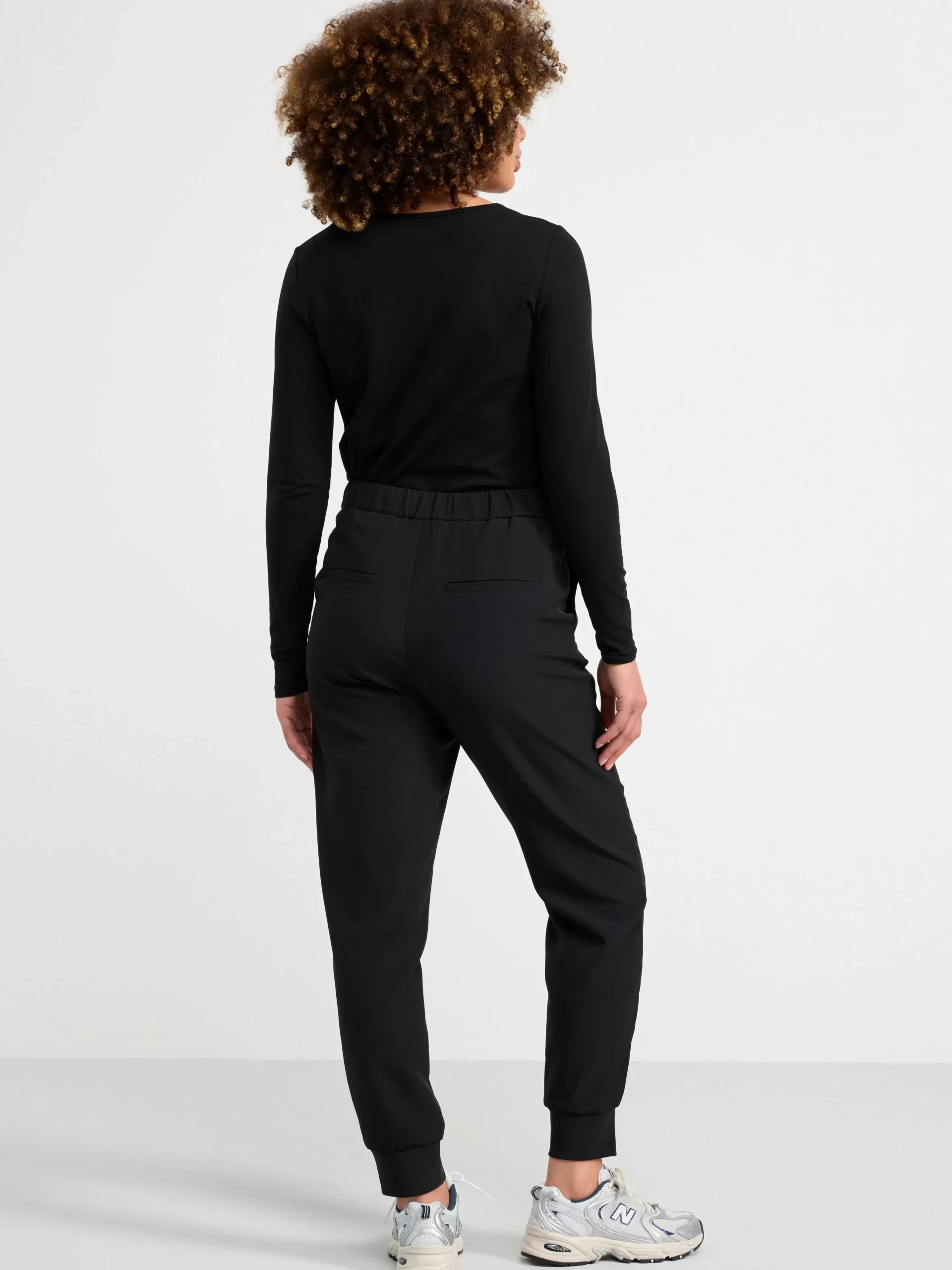 Toppar & T-Shirts>Lindex Mom Langarmad Amningstopp Black