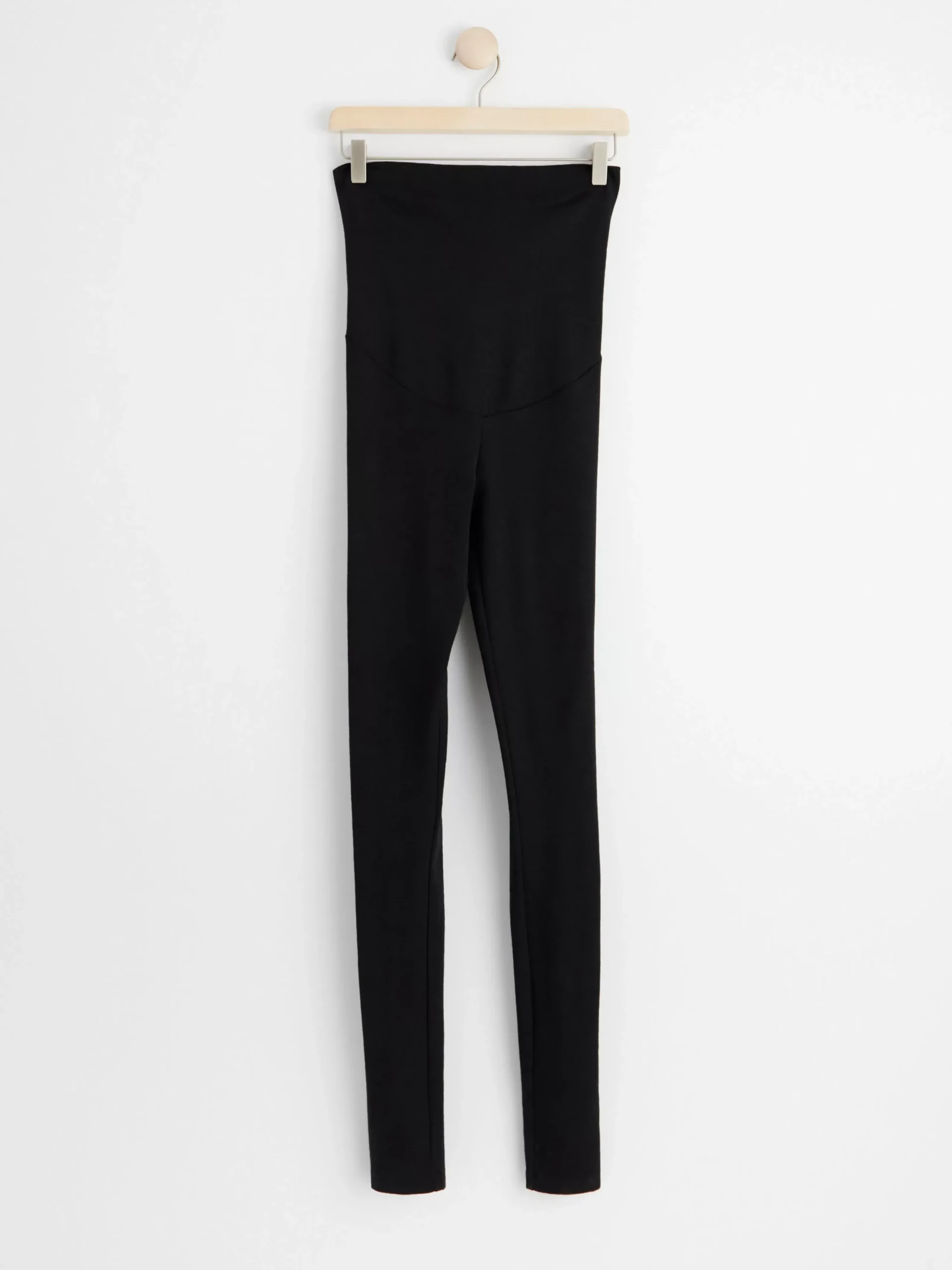 Ullunderställ>Lindex Mom Leggings I Merinoull Black