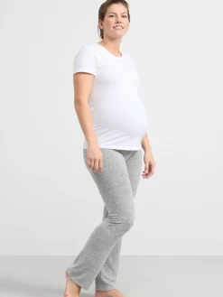 Nattplagg>Lindex Mom Mjuk Pyjamasbyxa Grey Melange