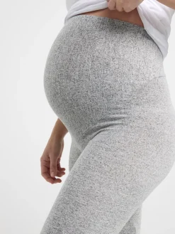 Nattplagg>Lindex Mom Mjuk Pyjamasbyxa Grey Melange