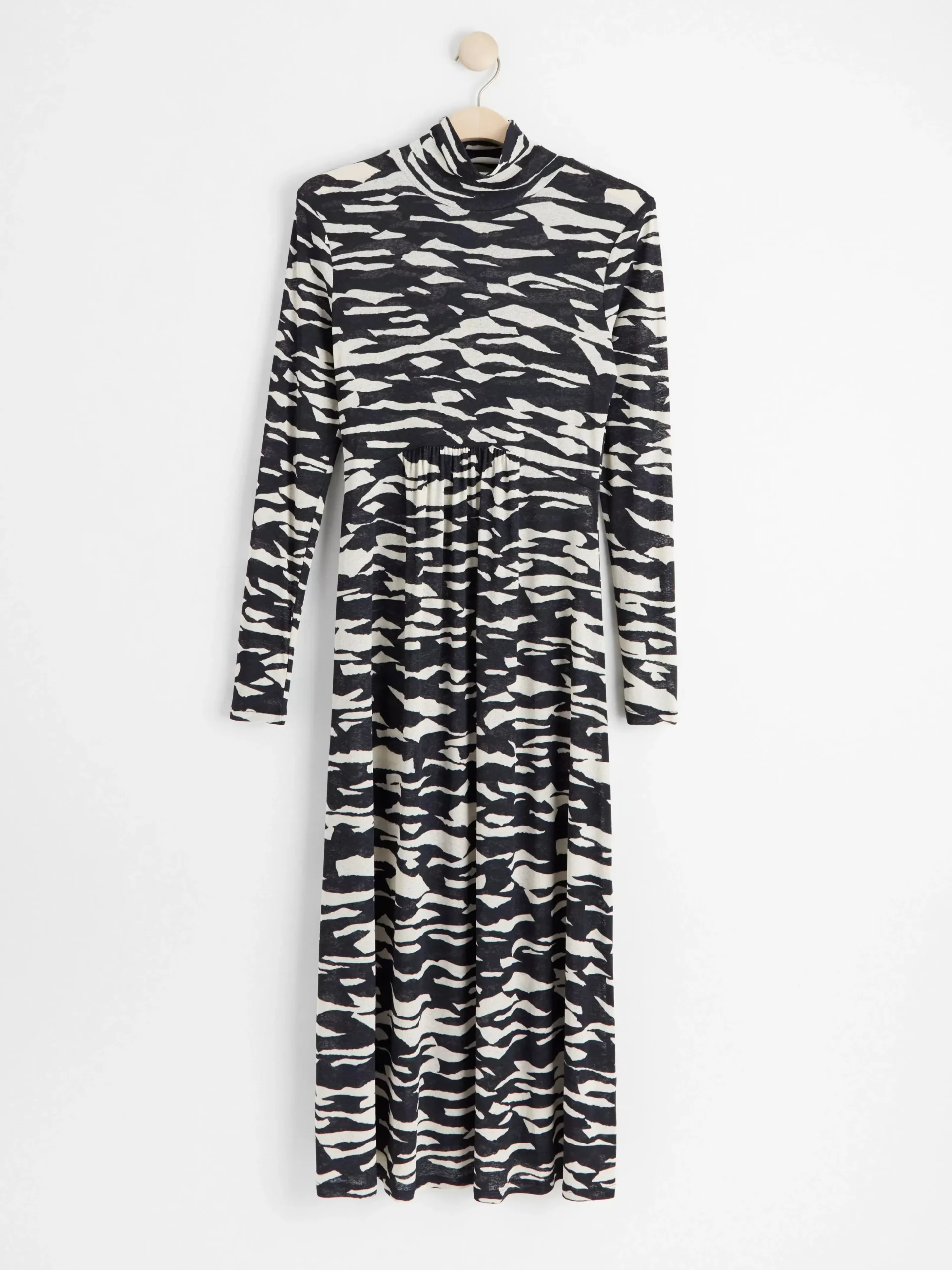 Klänningar>Lindex Mom Monstrad Klanning Med Lang Arm Dark Blue