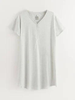 Nattplagg>Lindex Mom Nattlinne Light Grey Melange