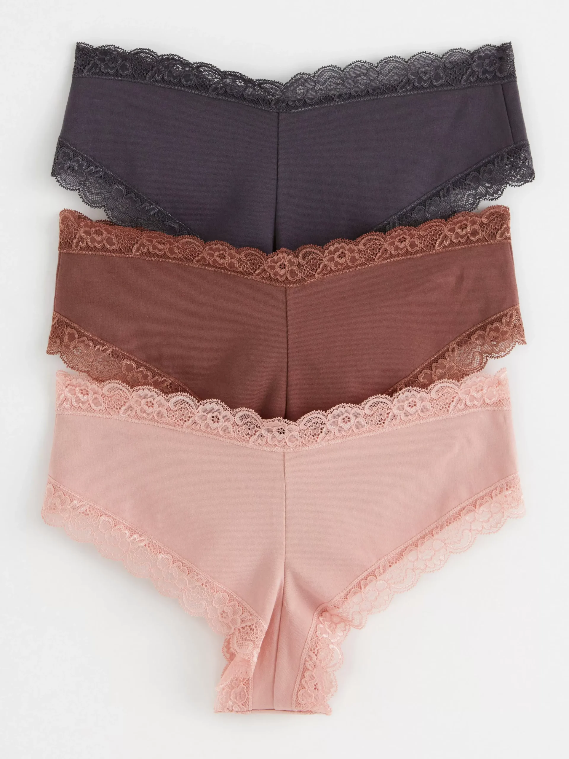 Mammaunderkläder>Lindex Mom 3-Pack Brazilian Trosor Low Waist Combi 1