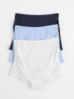 Mammaunderkläder>Lindex Mom 3-Pack Mammatrosor Light Dusty Blue
