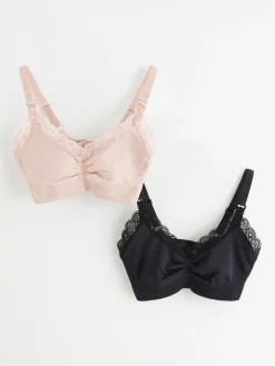 Bh>Lindex Mom 2-Pack Seamless Amnings Bh Combi 2