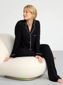 Nattplagg>Lindex Mom Pyjamasset Black