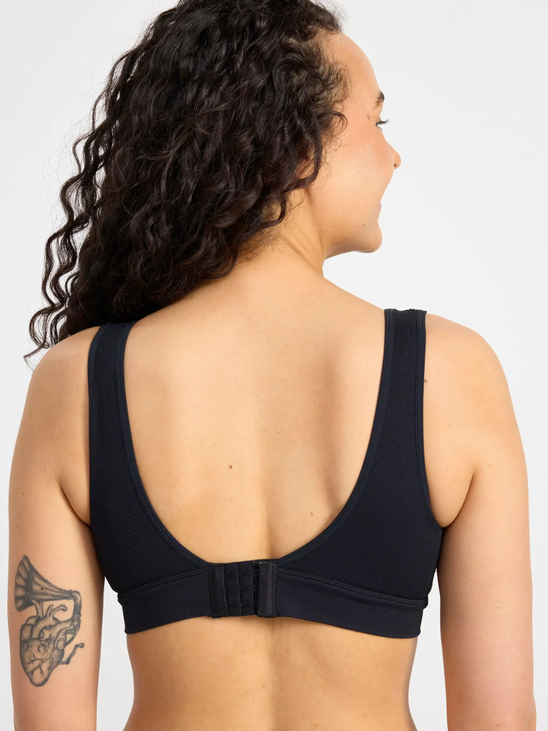 Bh>Lindex Mom Ribbad Amnings Bh Black
