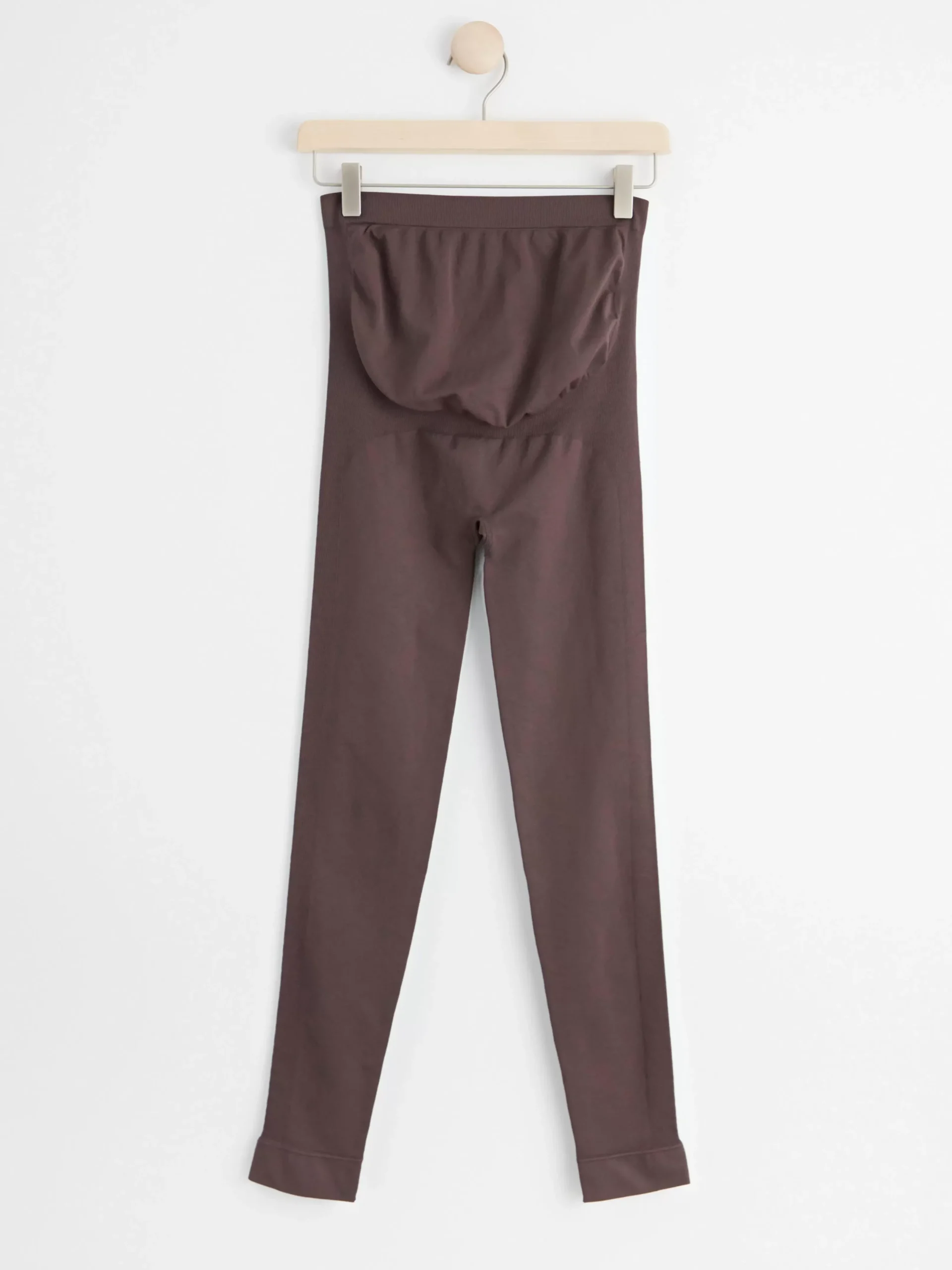Träningskläder>Lindex Mom Seamless Traningstights Dark Dusty Brown