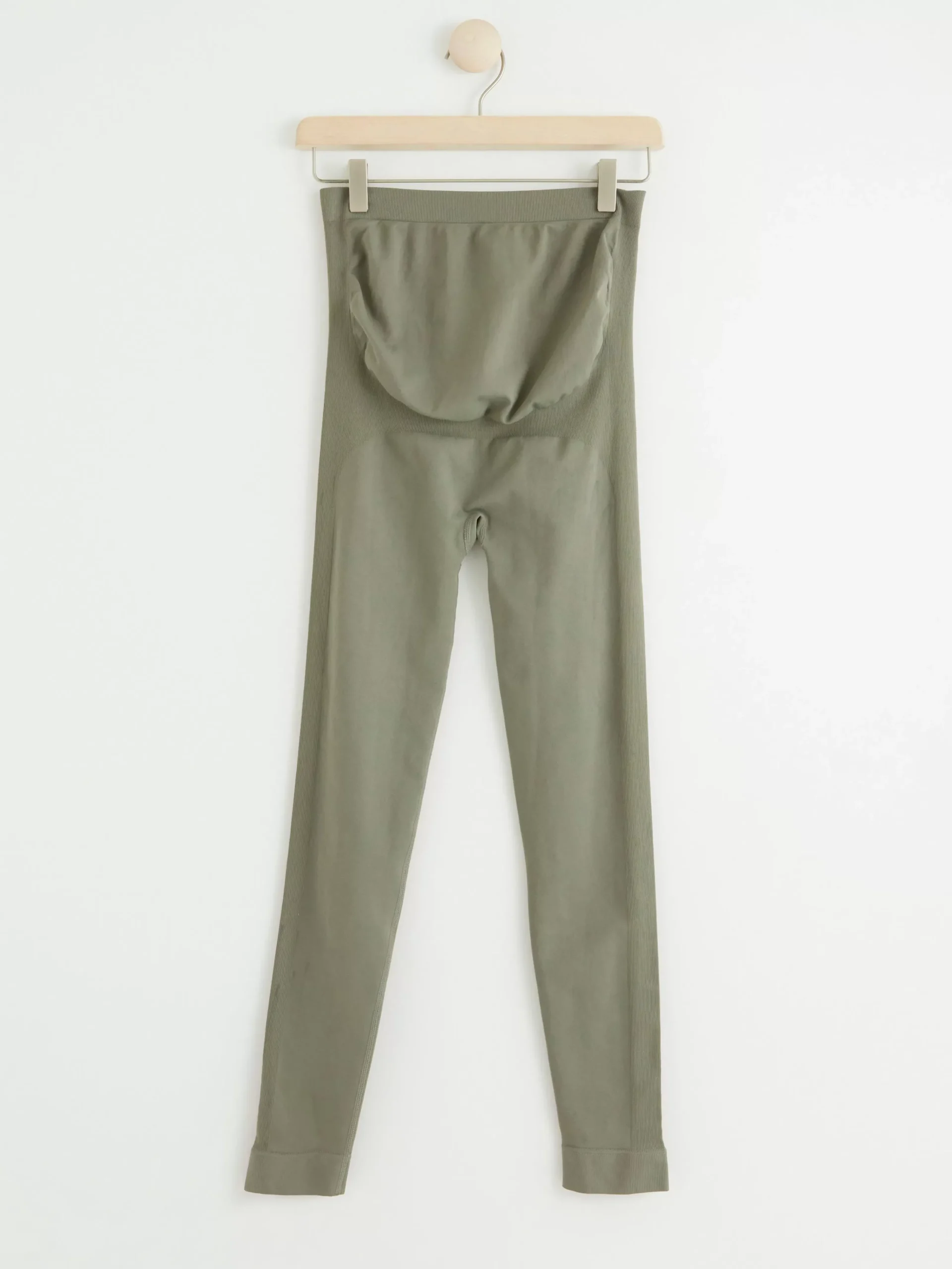 Träningskläder>Lindex Mom Seamless Traningstights Dark Green