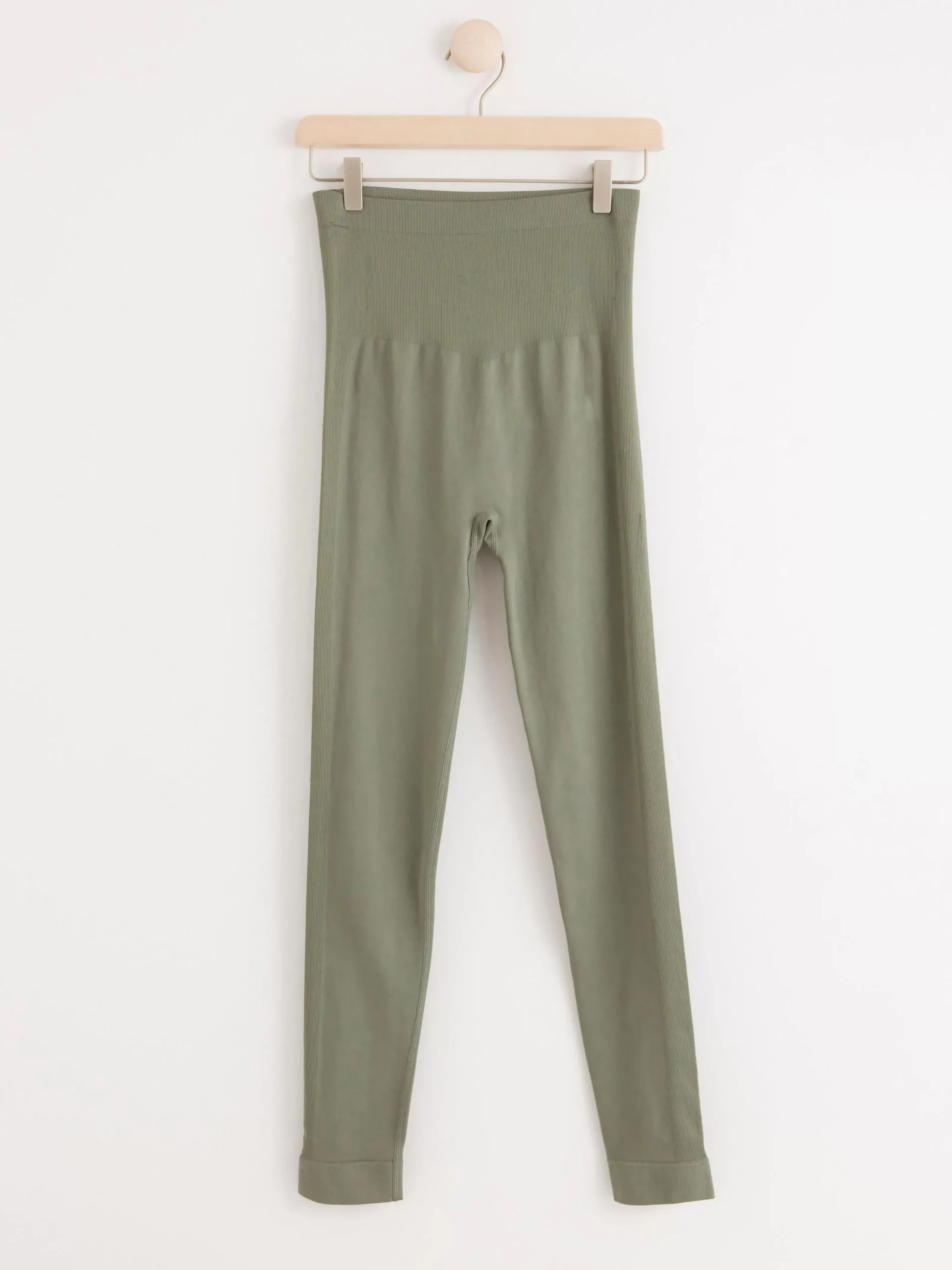 Träningskläder>Lindex Mom Seamless Traningstights Dark Green
