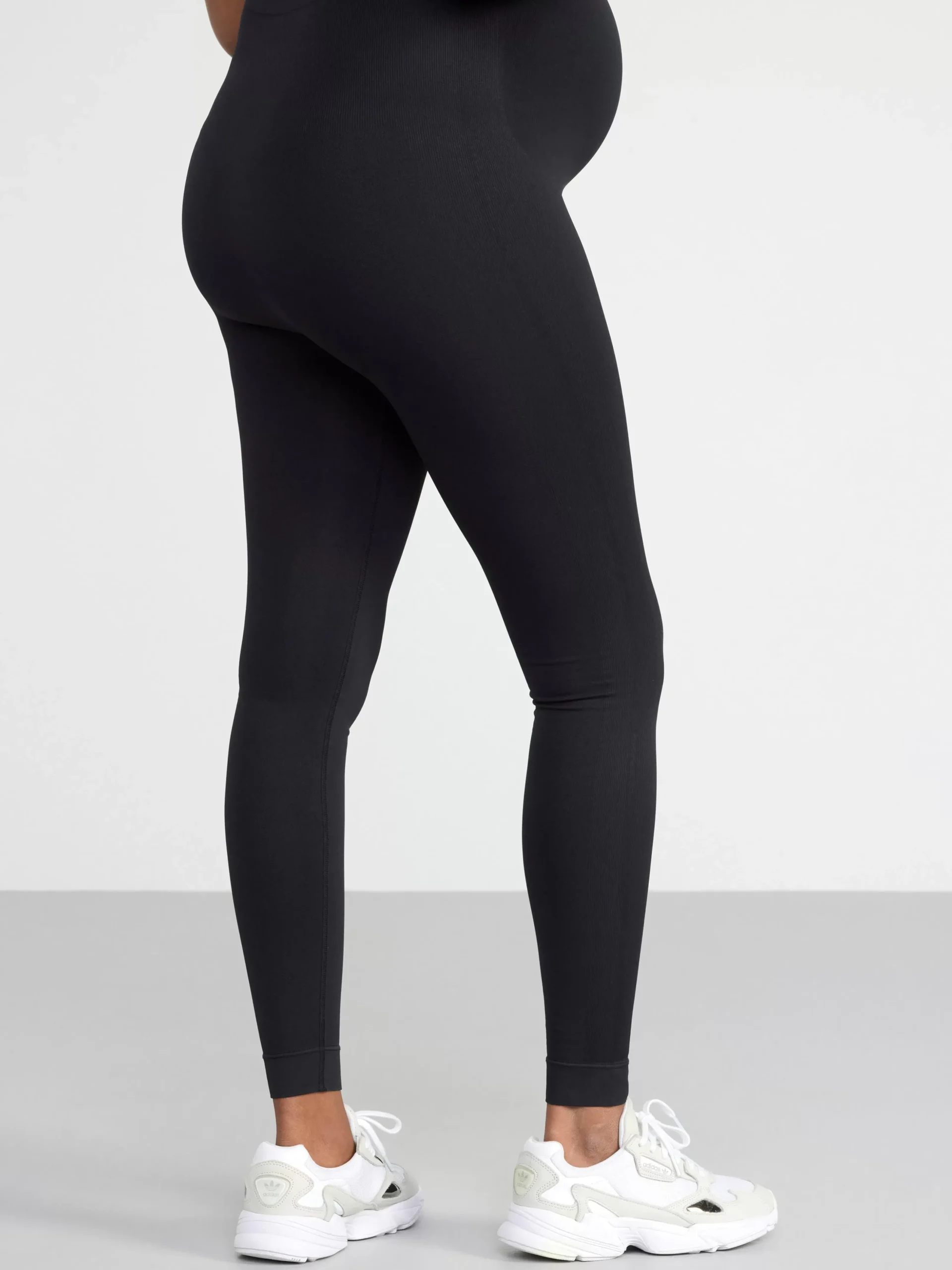 Träningskläder>Lindex Mom Seamless Traningstights Black