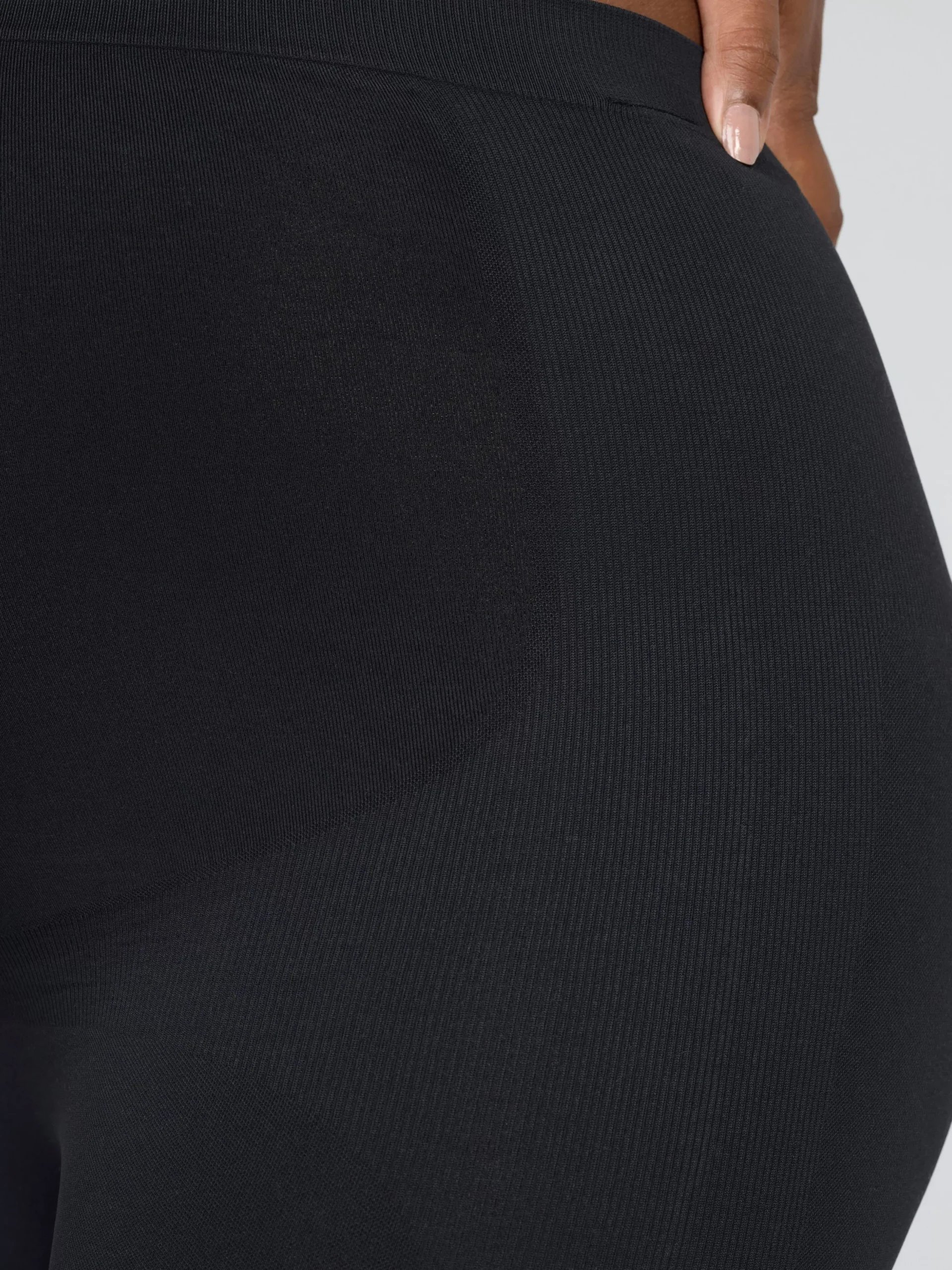 Träningskläder>Lindex Mom Seamless Traningstights Black