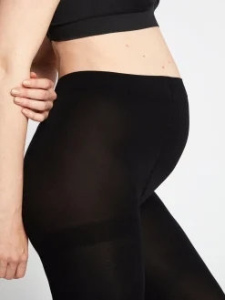 Mammaunderkläder>Lindex Mom Semi Shine Strumpbyxor 120 Denier Black