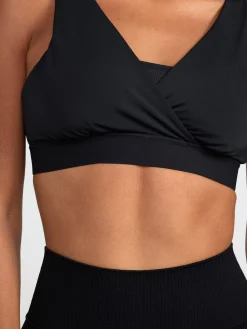 Träningskläder>Lindex Mom Sport Bh For Amning Black