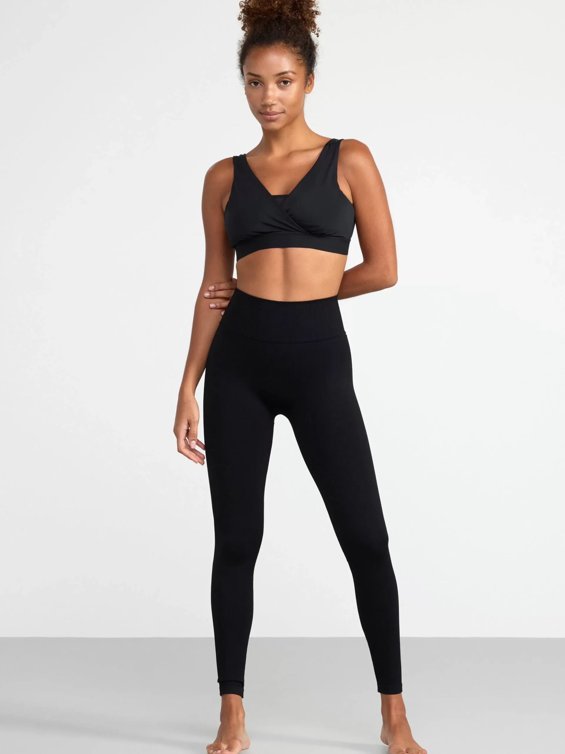 Träningskläder>Lindex Mom Sport Bh For Amning Black
