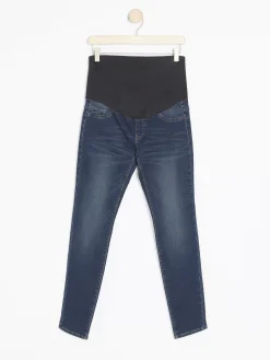 Byxor>Lindex Mom Supermjuka Jeans Denim