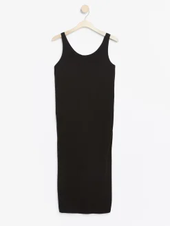 Klänningar>Lindex Mom Svart Armlos Klanning Black