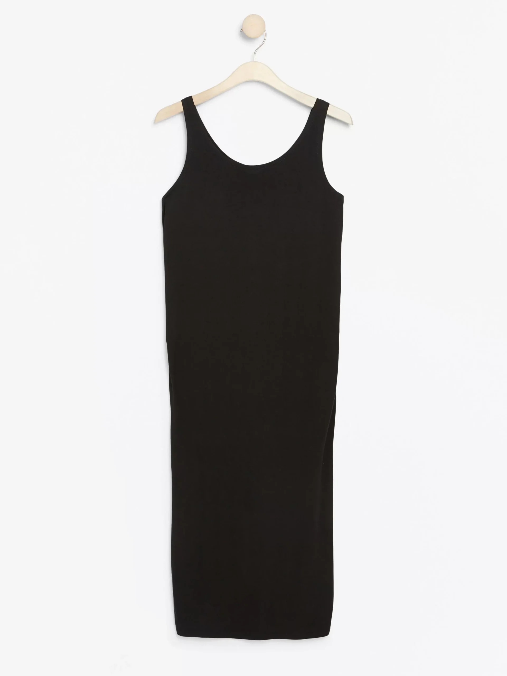 Klänningar>Lindex Mom Svart Armlos Klanning Black