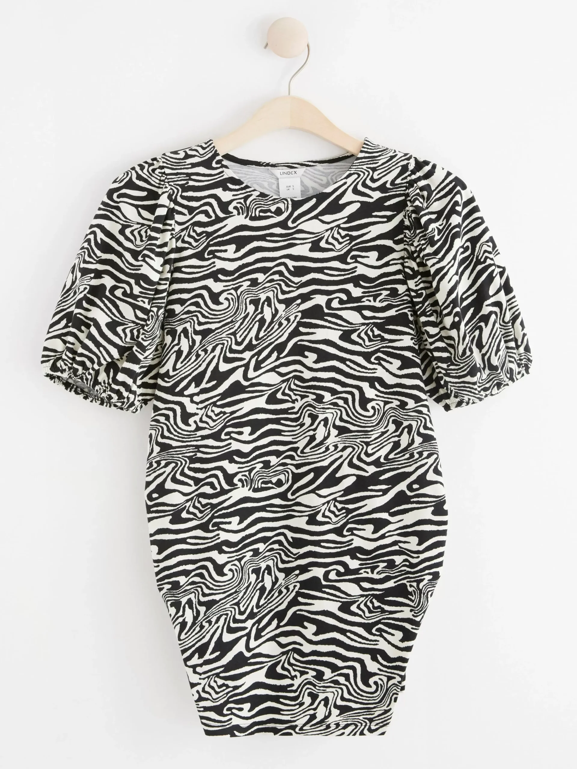 Toppar & T-Shirts>Lindex Mom Topp Med Puffarm Light Beige
