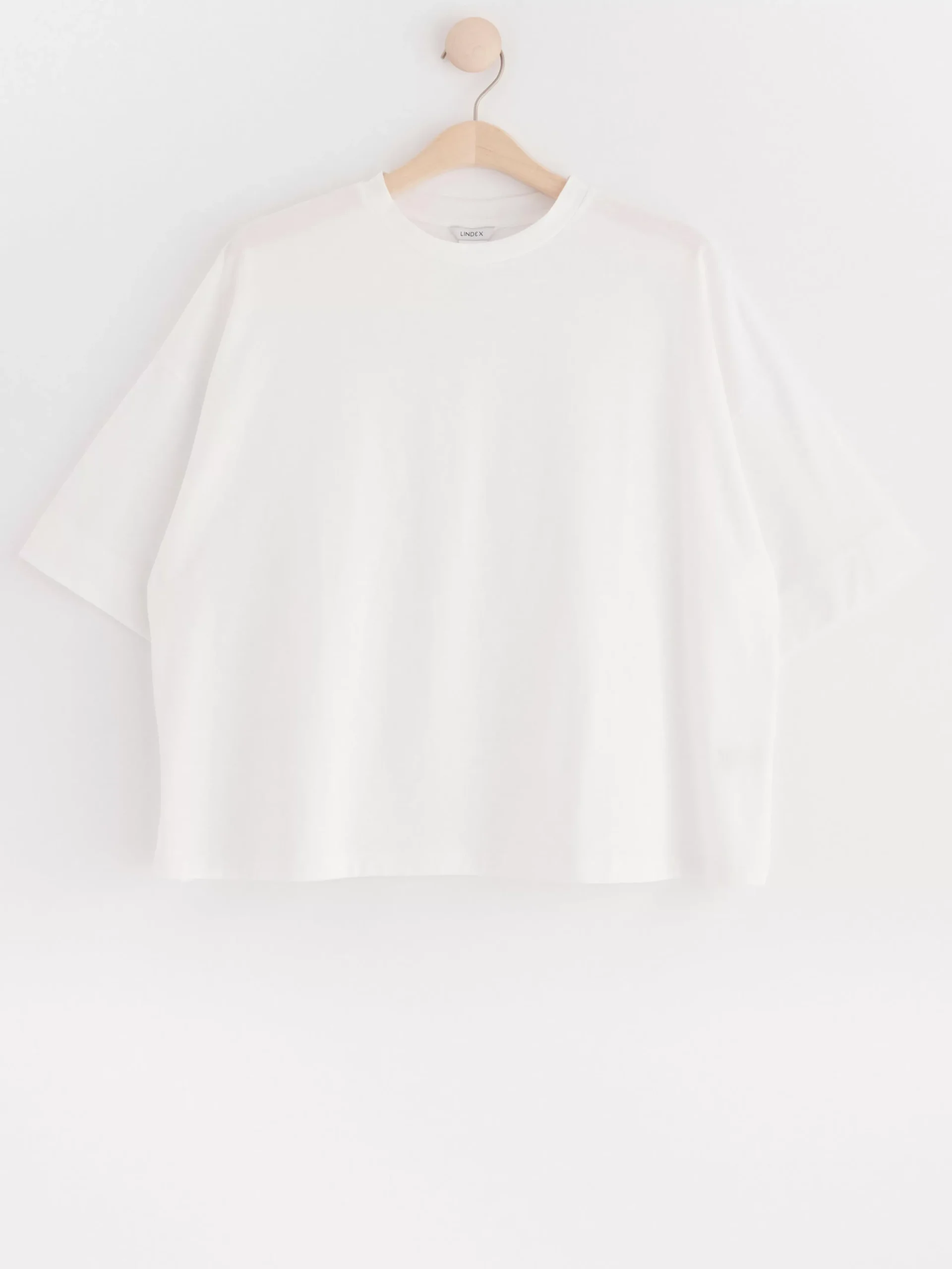 Toppar & T-Shirts>Lindex Mom T-Shirt I Bomull White