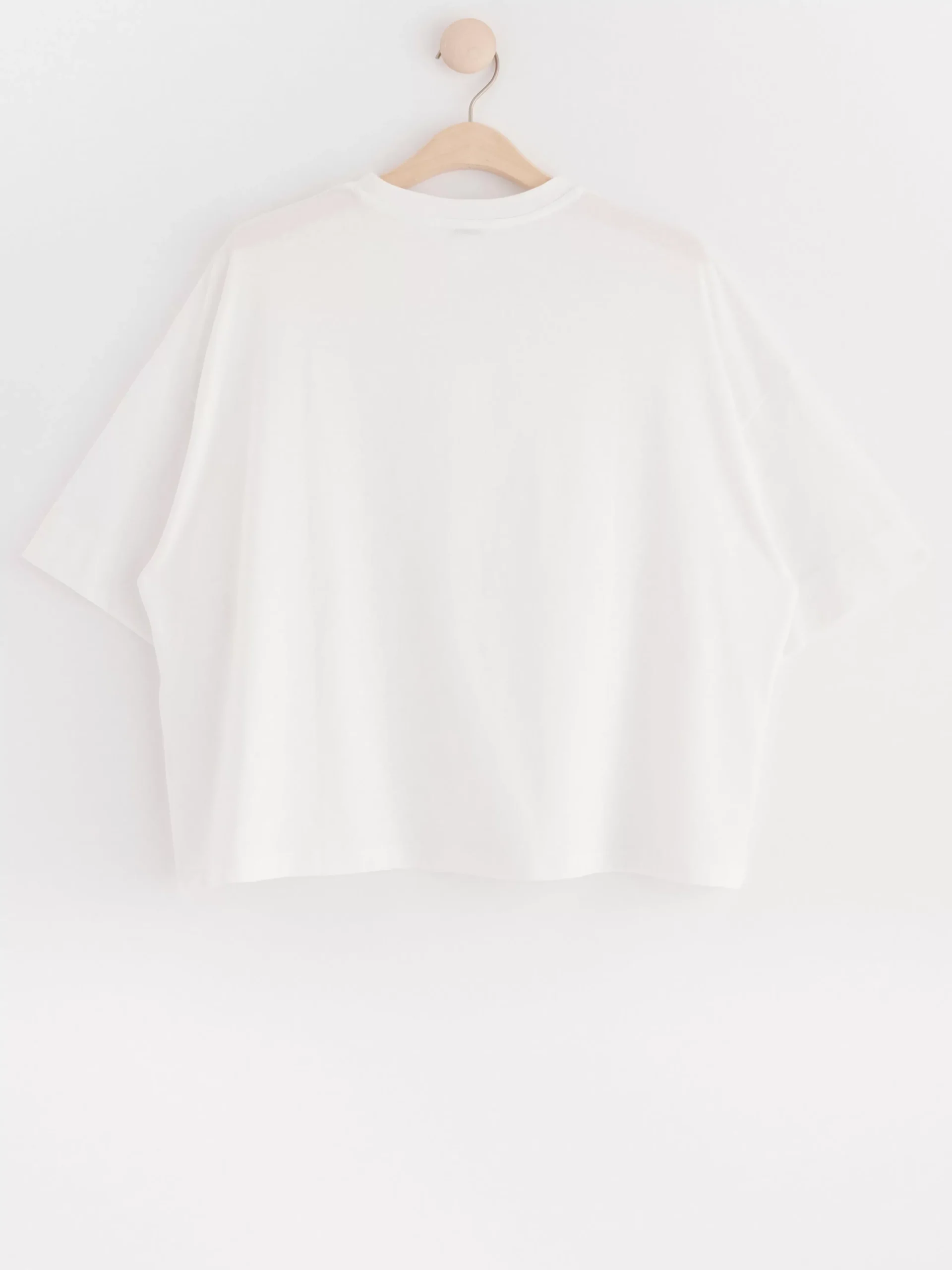 Toppar & T-Shirts>Lindex Mom T-Shirt I Bomull White