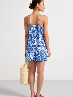 Shorts & Cykelbyxor>Lindex Monstrad Byxkjol Blue