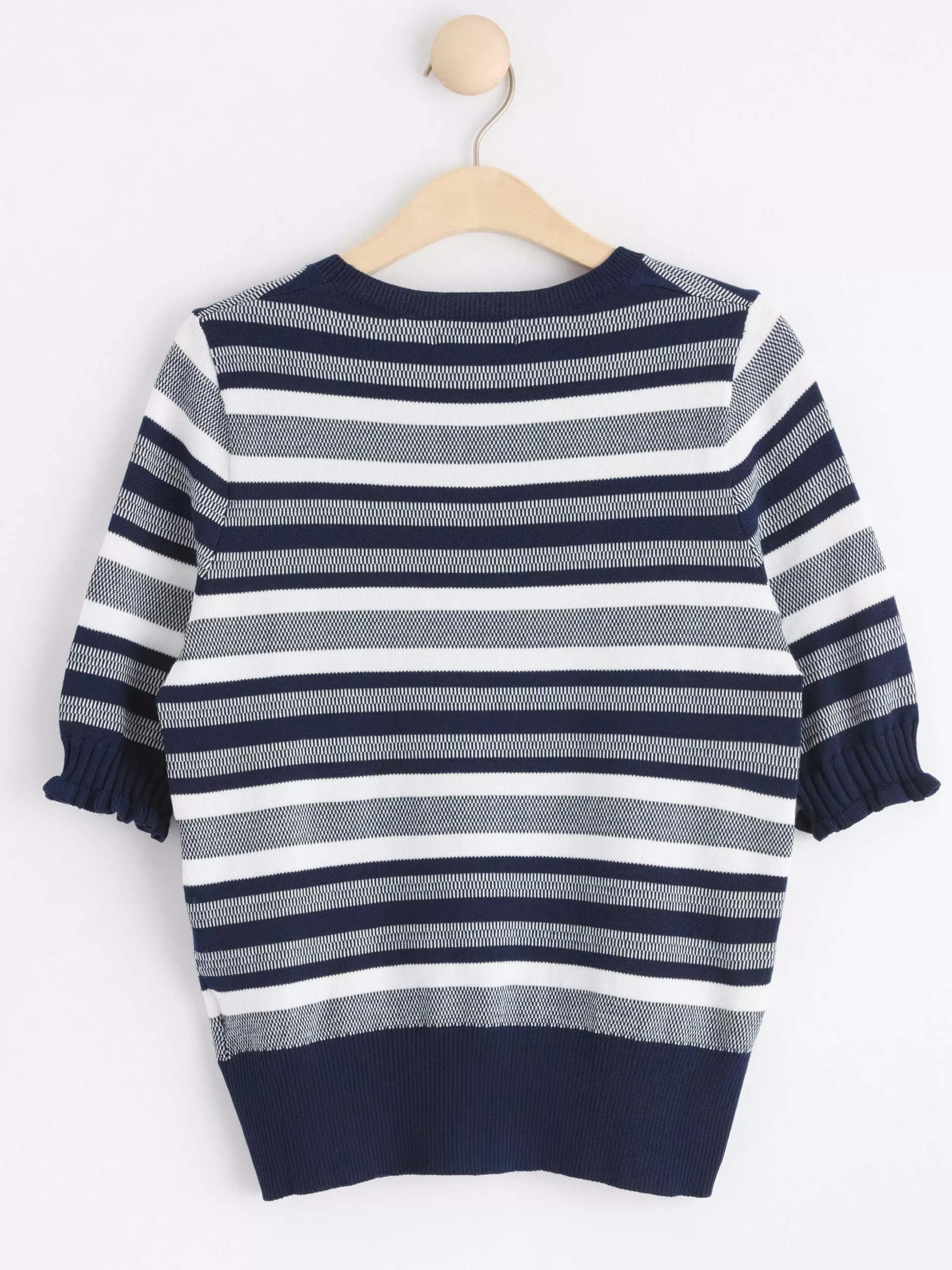 Tröjor & Cardigans>Lindex Monstrad Kortarmad Troja Navy