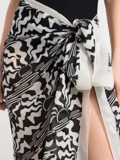 Accessoarer>Lindex Monstrad Scarf Black