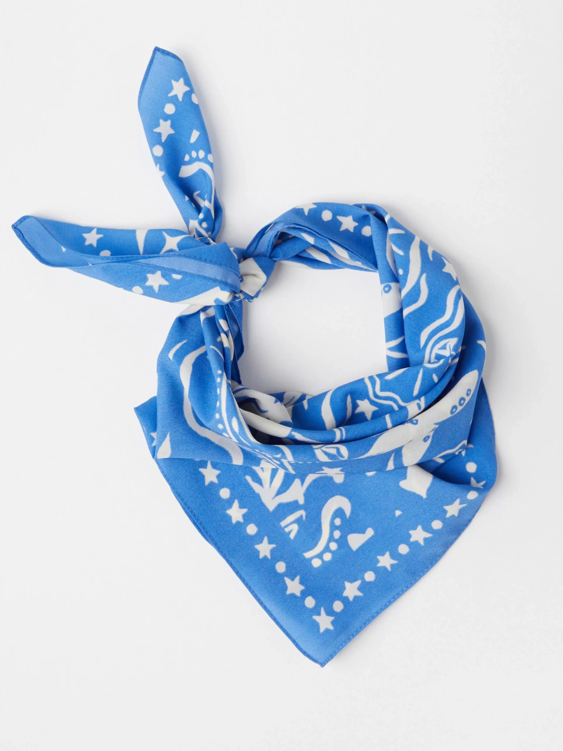 Accessoarer>Lindex Monstrad Scarf Blue
