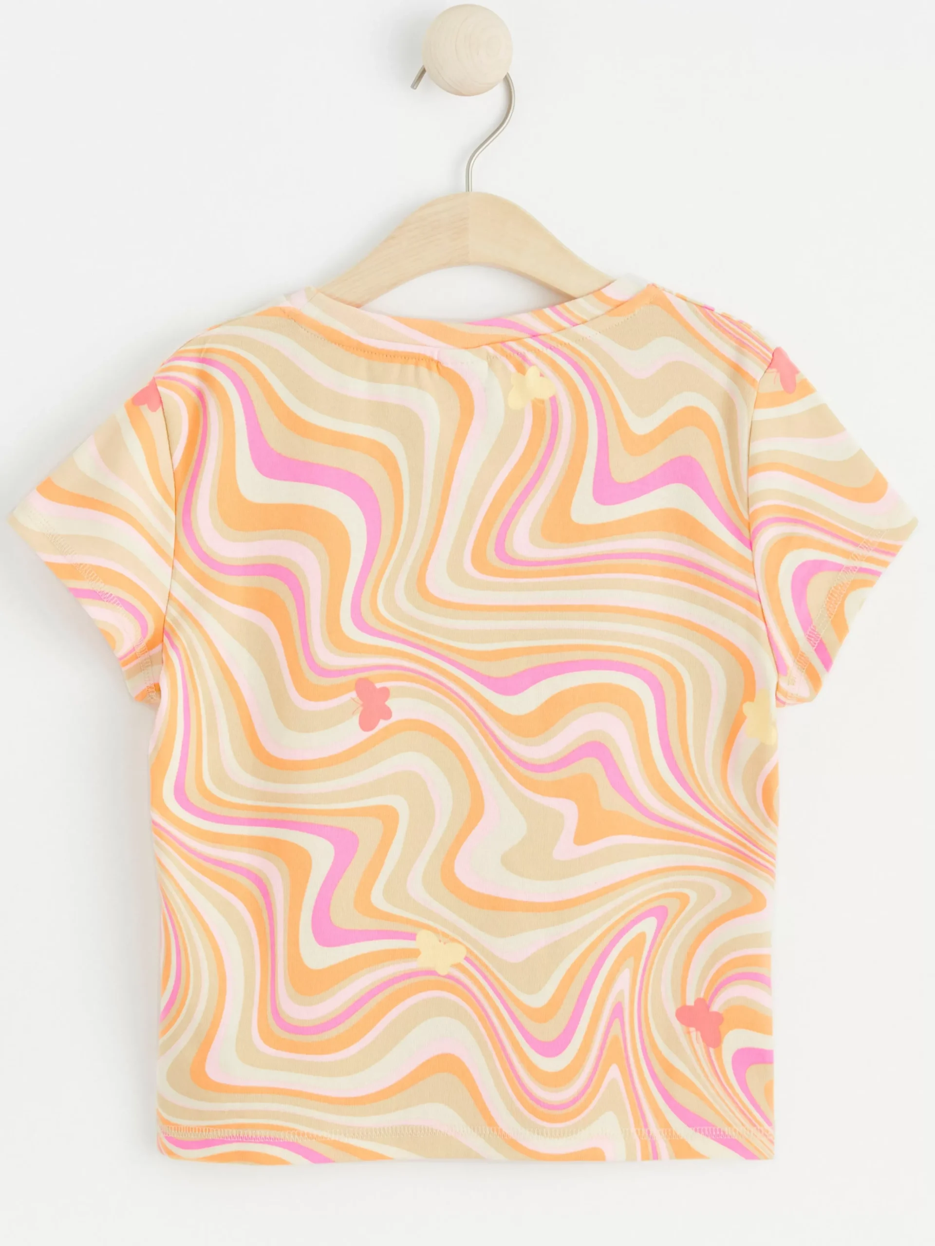 Toppar & T-Shirts>Lindex Monstrad T-Shirt Beige