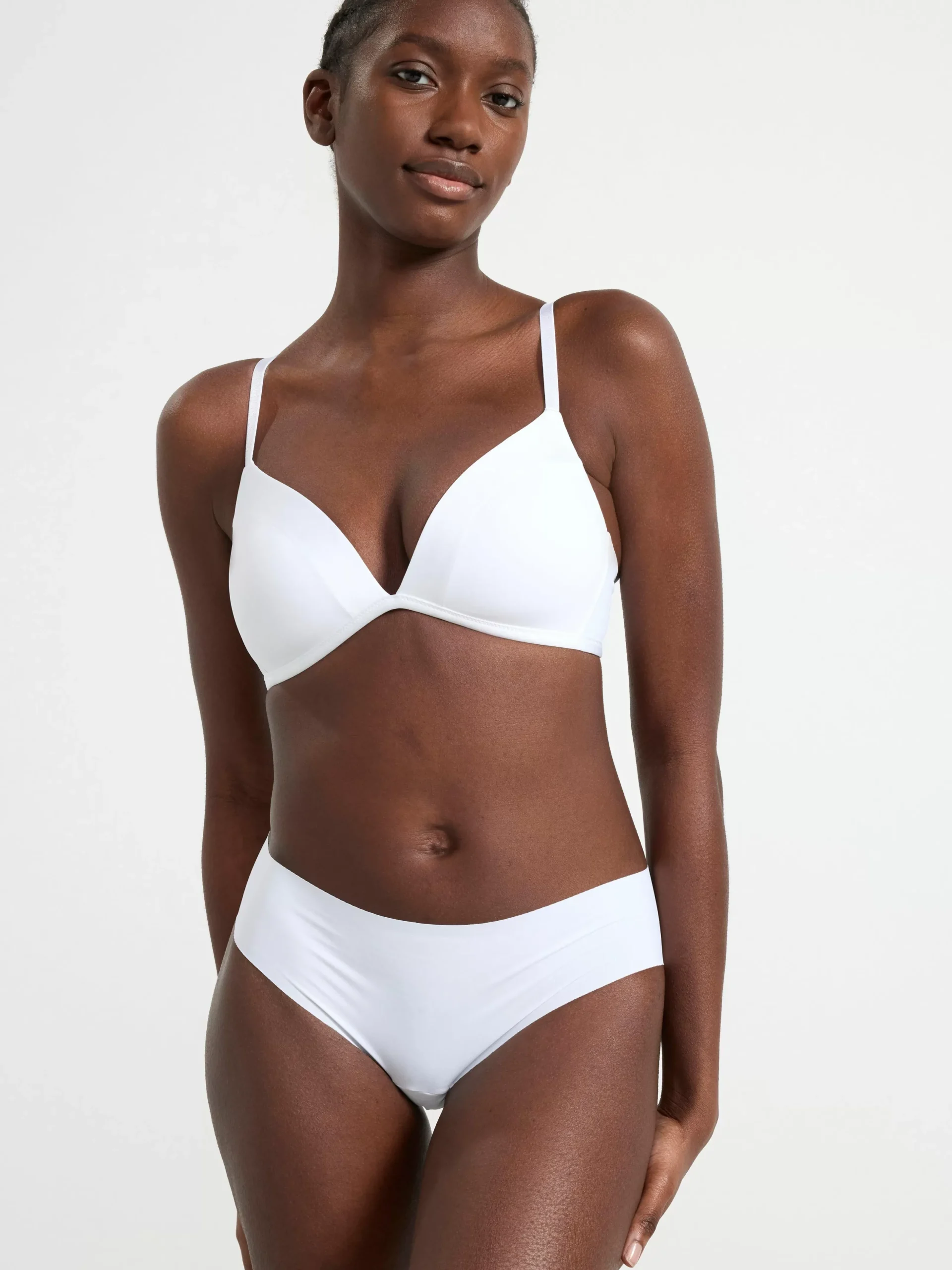 Bh>Lindex Mynta Bygellos Bh White