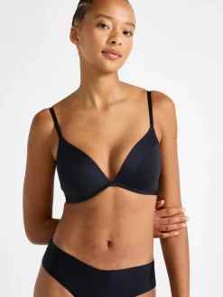 Bh>Lindex Mynta Bygellos Bh Black