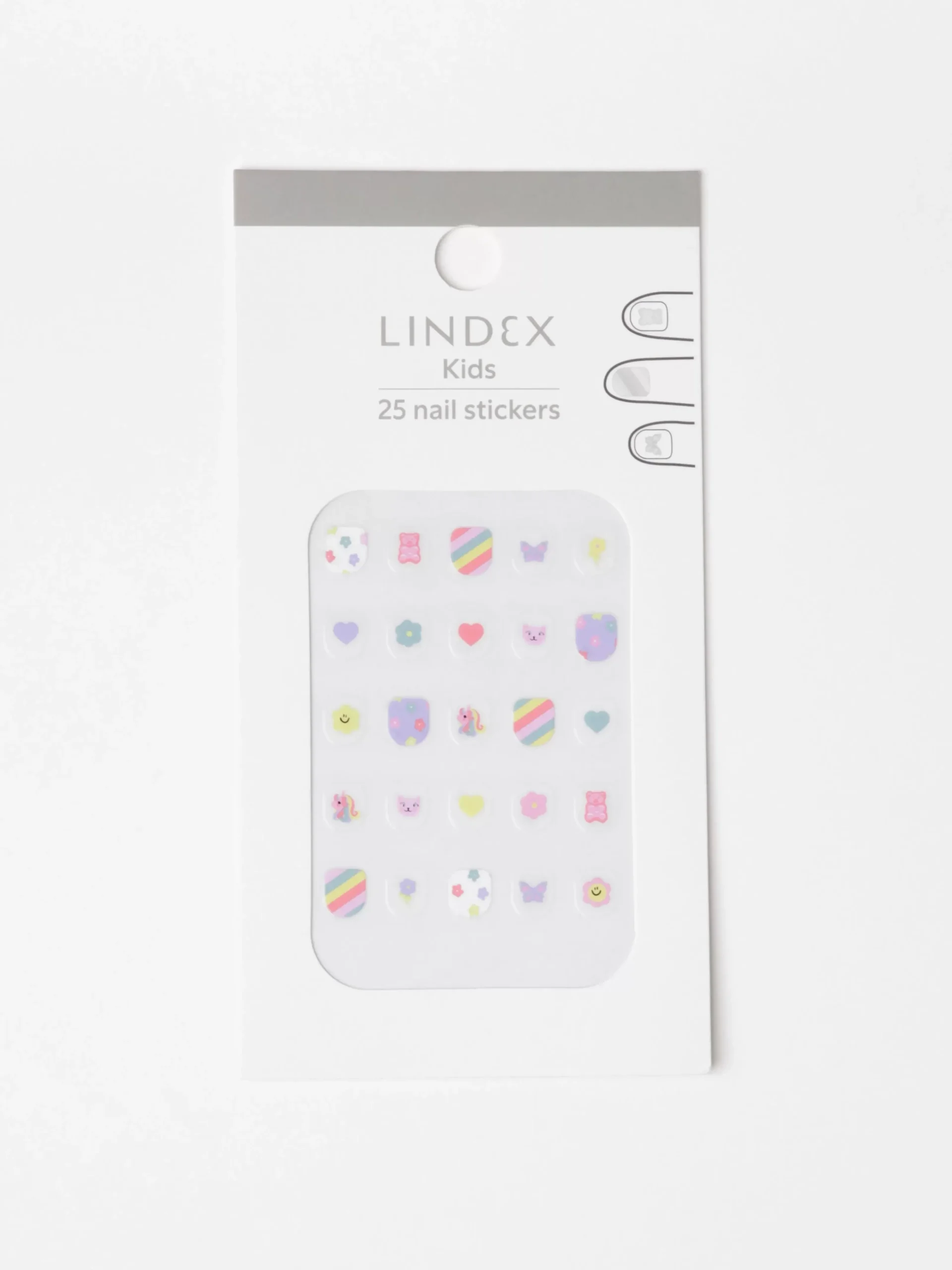 Accessoarer>Lindex Nagelklistermarken Light Pink