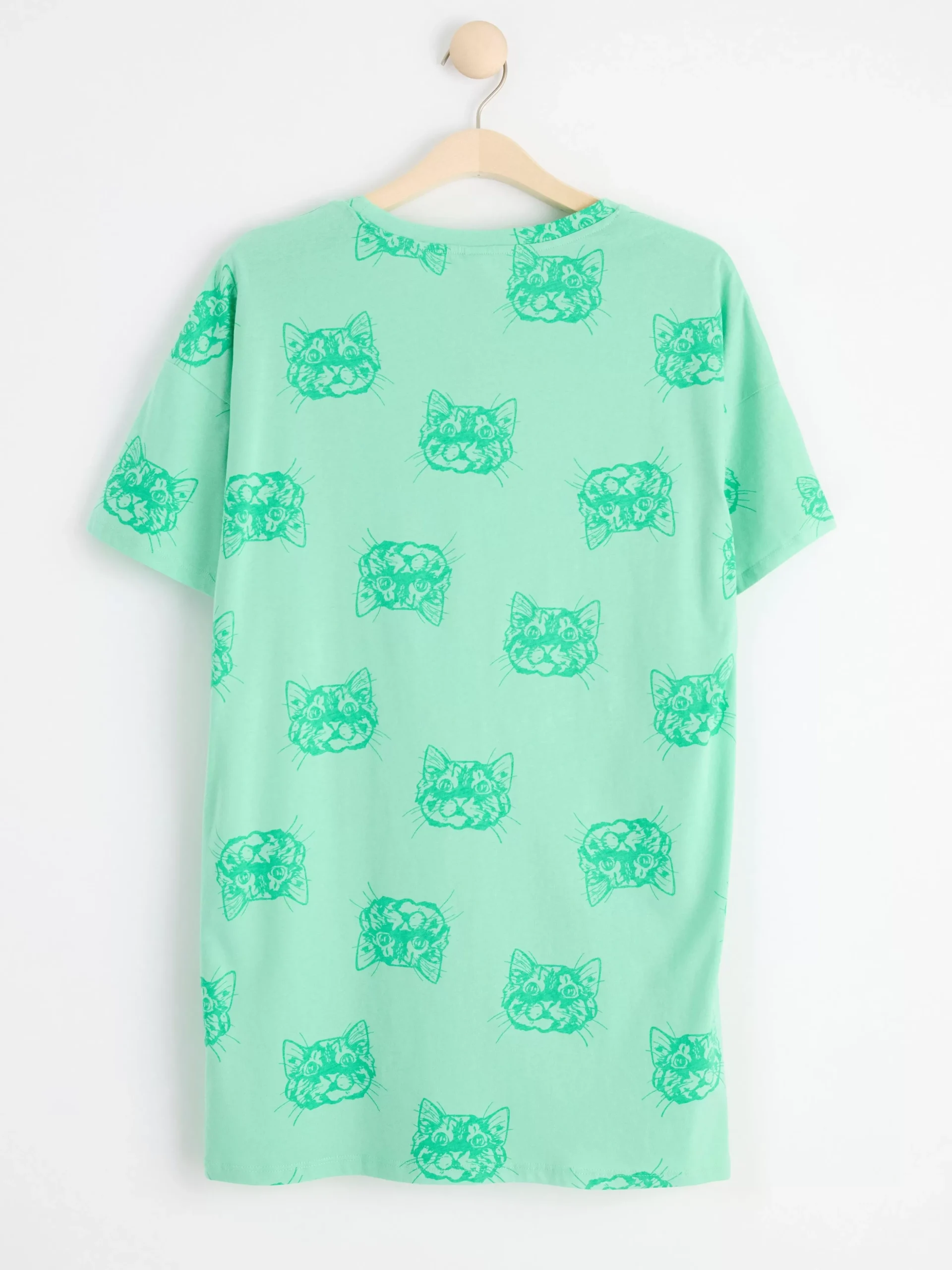 Nattplagg>Lindex Nattlinne I T-Shirt-Modell Green