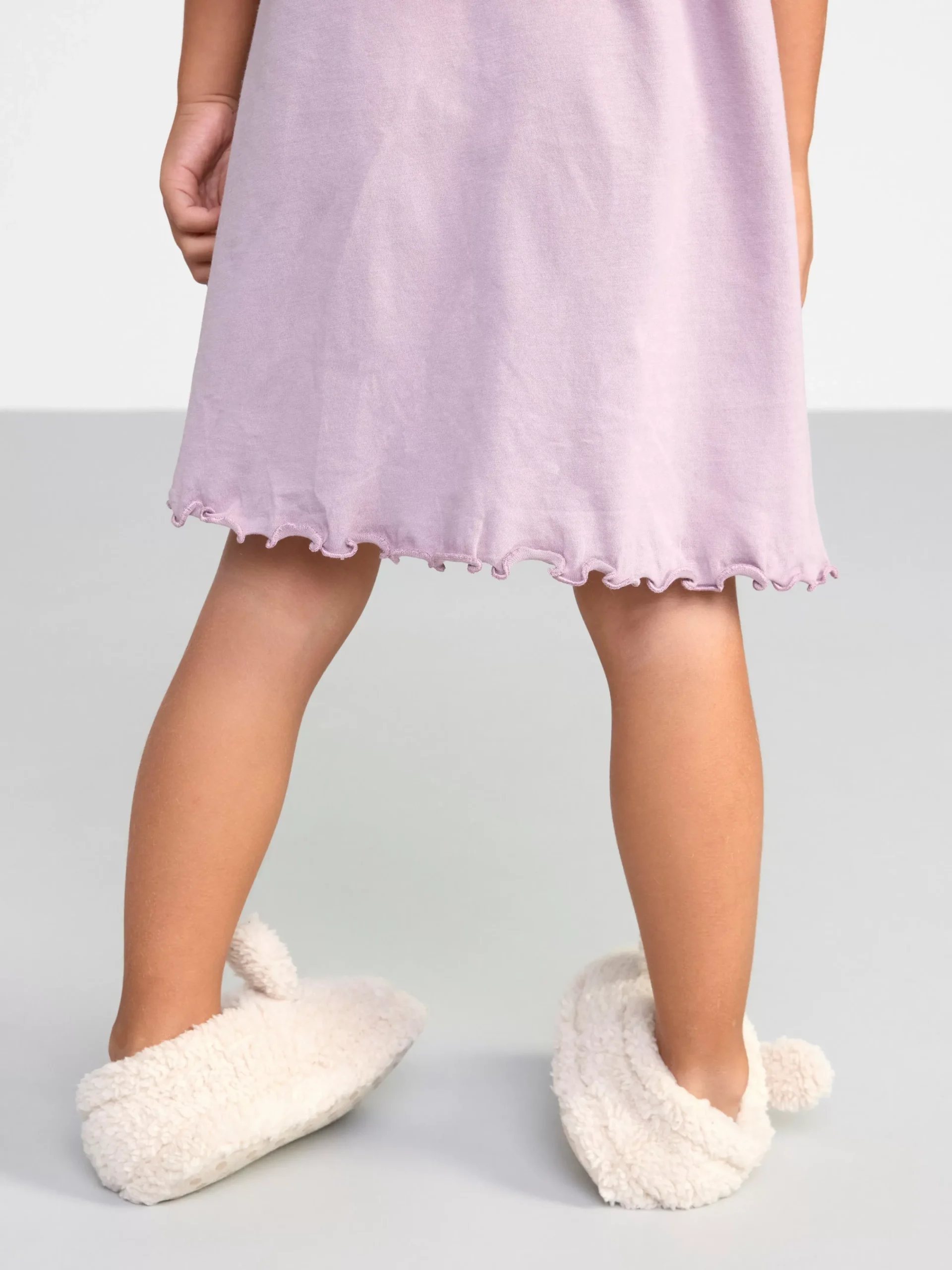 Nattplagg>Lindex Nattlinne Med Panda Light Dusty Lilac