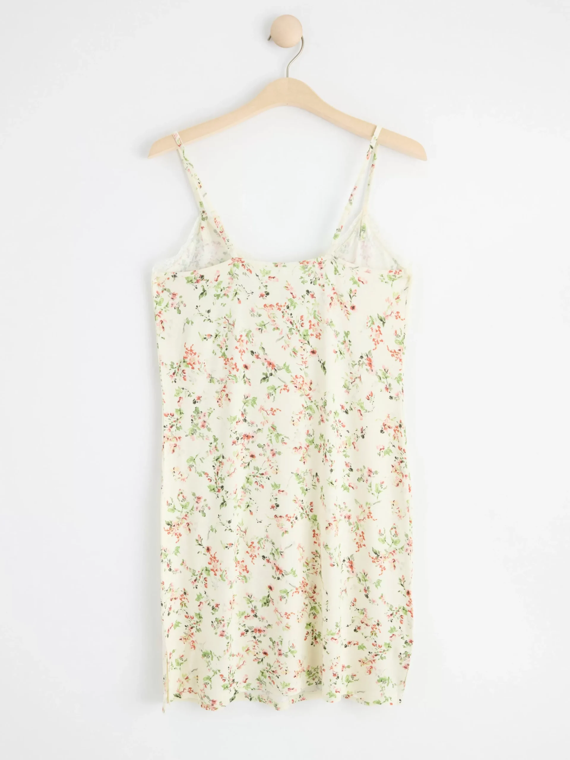 Nattplagg>Lindex Nattlinne Med Spets Och Blommor White