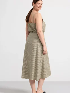 Kjolar>Lindex Omlottkjol I Linneblandning Beige