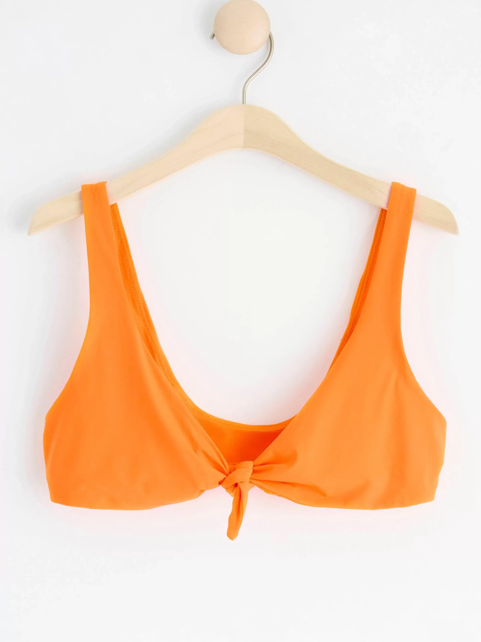 Badkläder>Lindex Ovadderad Bikini Bh Orange