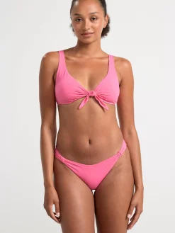 Badkläder>Lindex Ovadderad Bikini Bh Pink