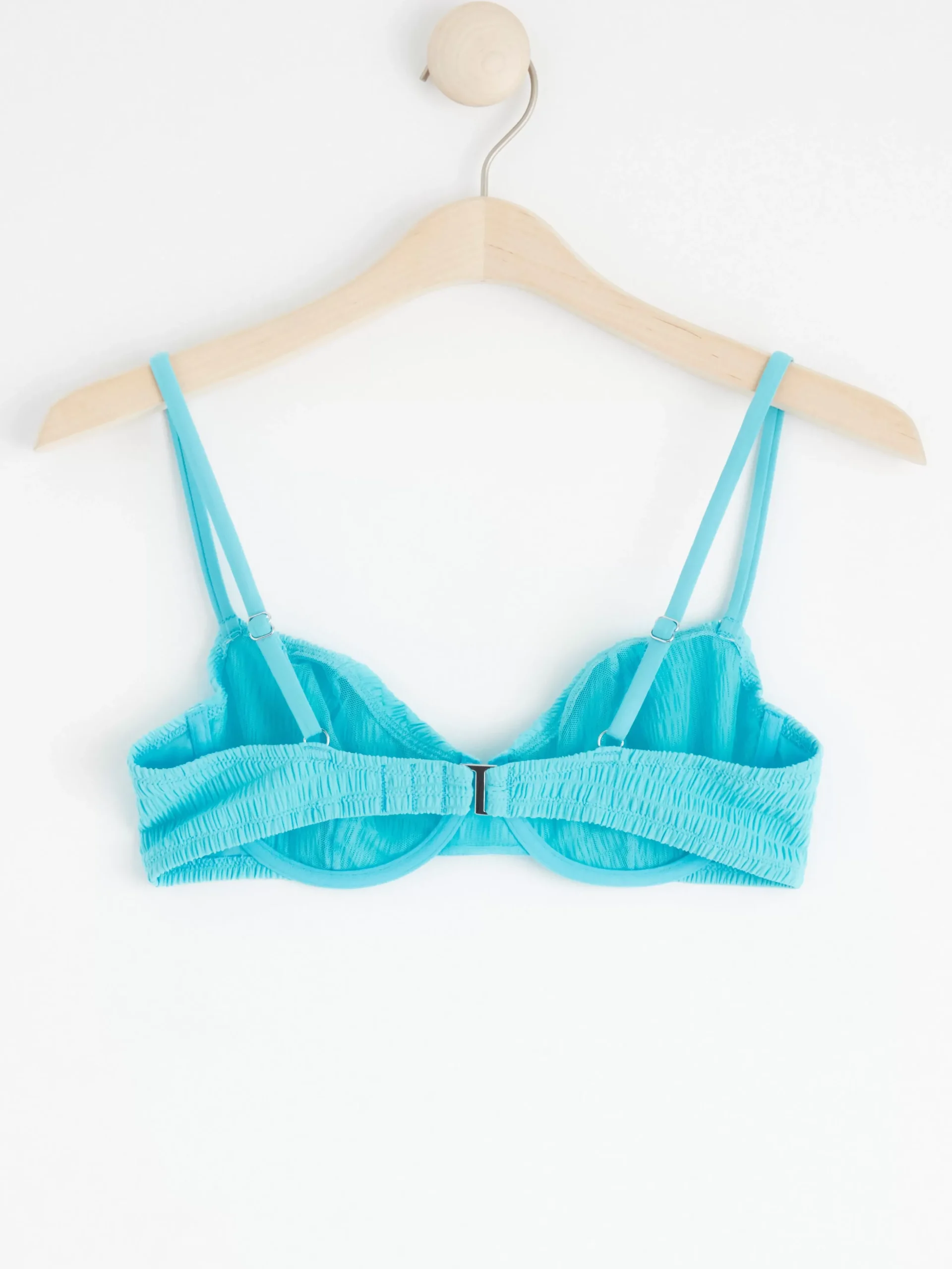 Badkläder>Lindex Ovadderad Bikini Bh Turquoise