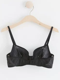 Bh>Lindex Ovadderad Spacer Bh Black
