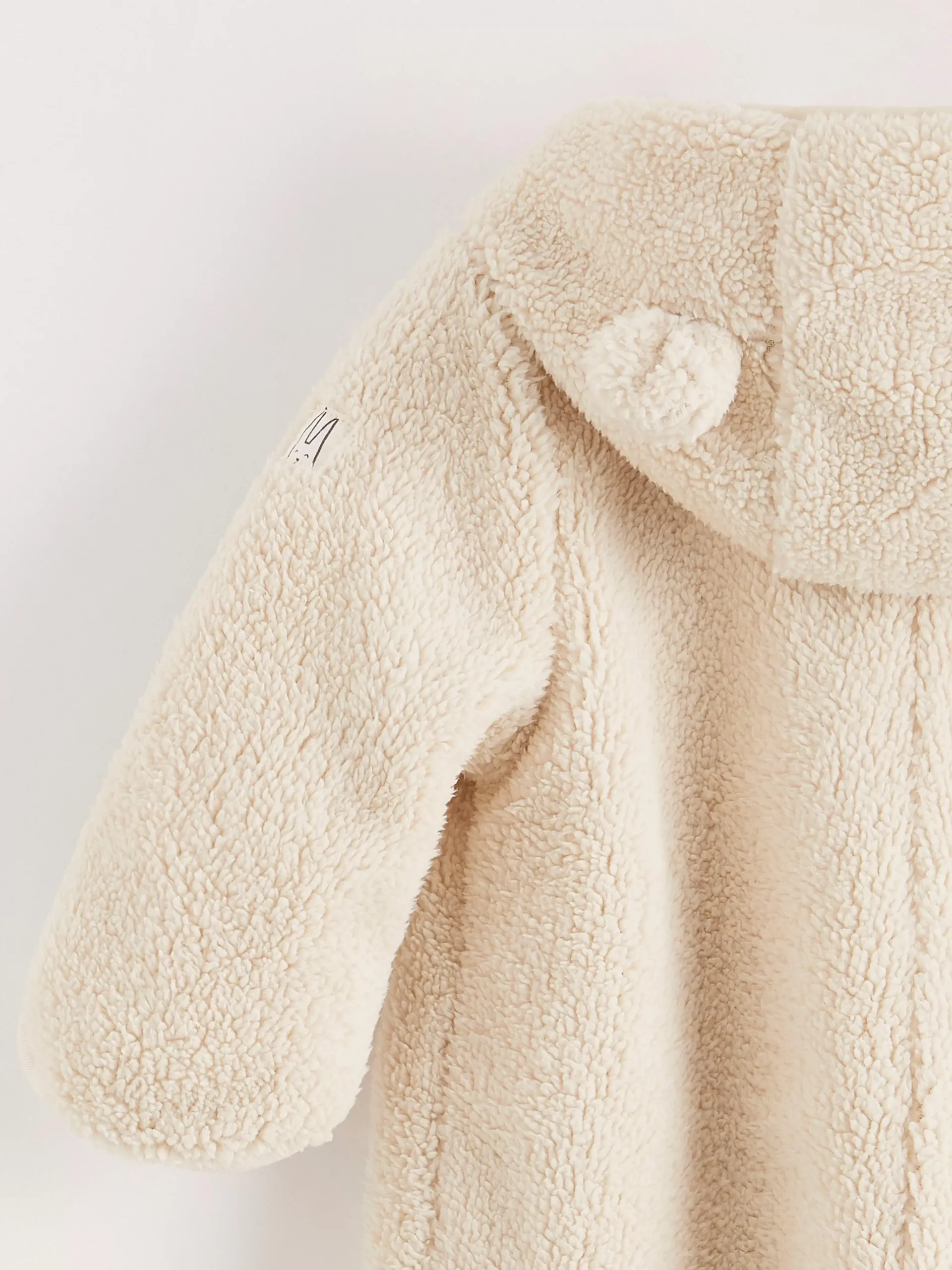 Ytterkläder>Lindex Overall I Pile Med Oron Light Beige