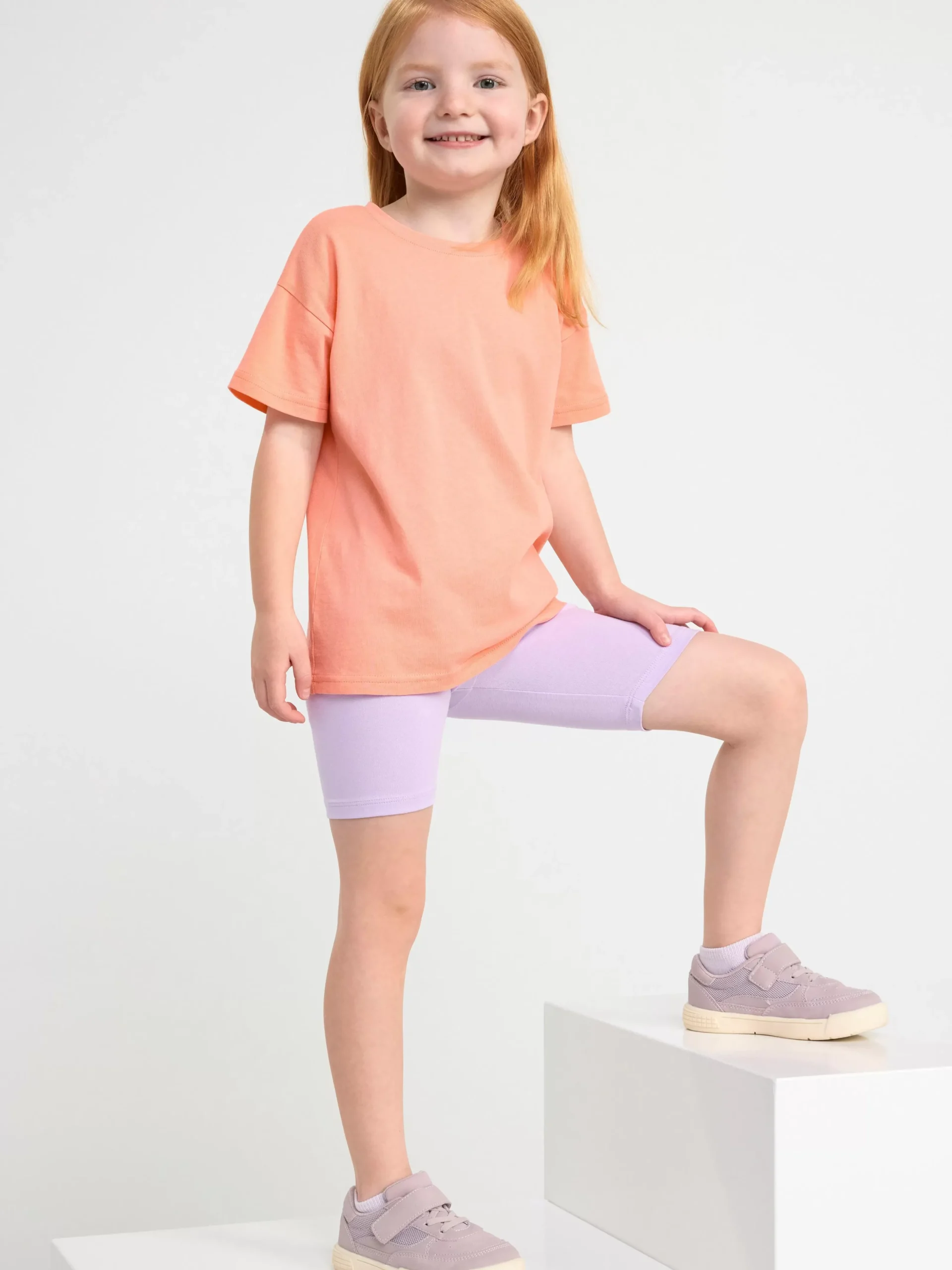 Toppar & T-Shirts>Lindex Oversize T-Shirt Light Coral