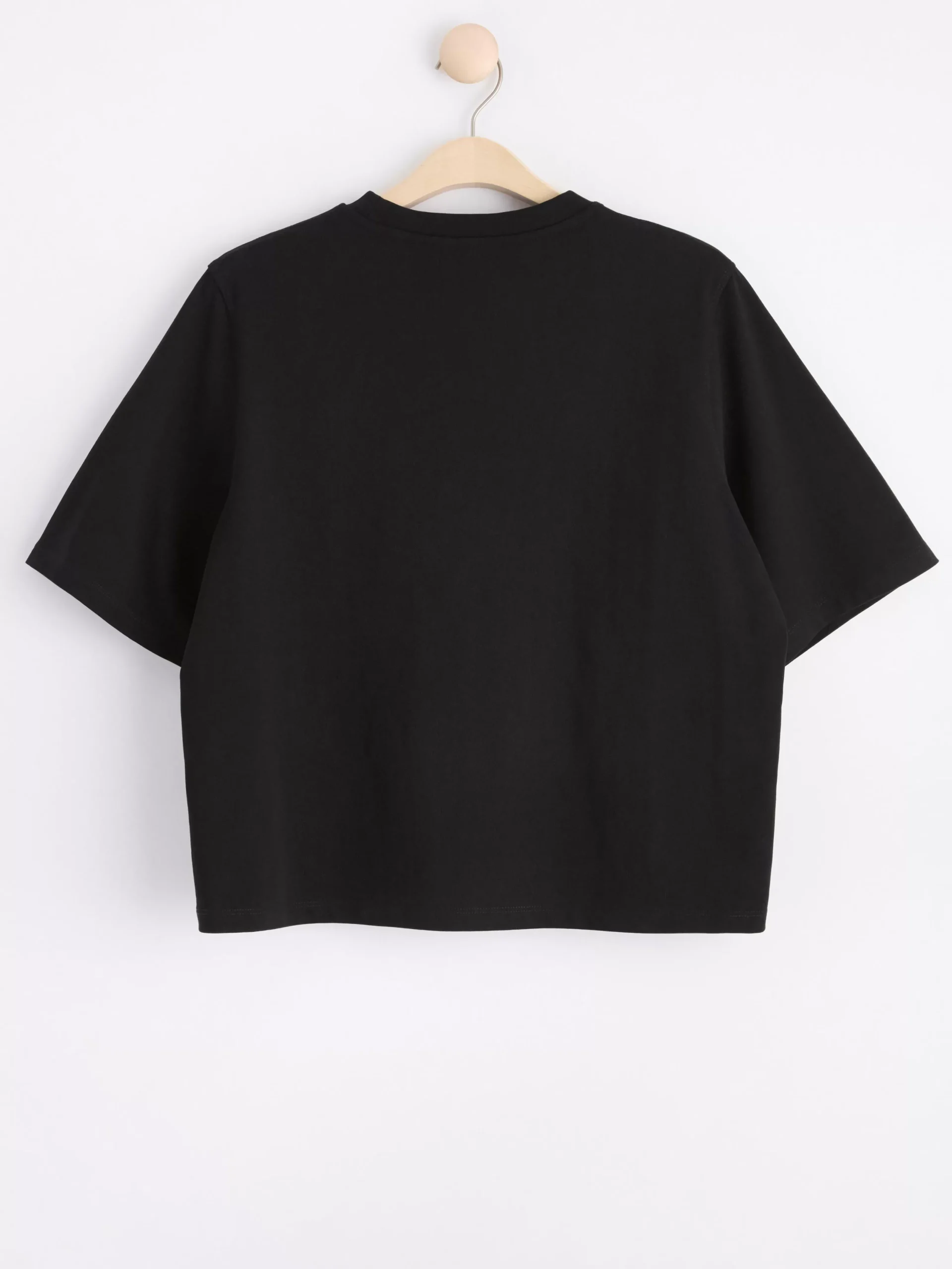 Toppar & T-Shirts>Lindex Oversized T-Shirt Black