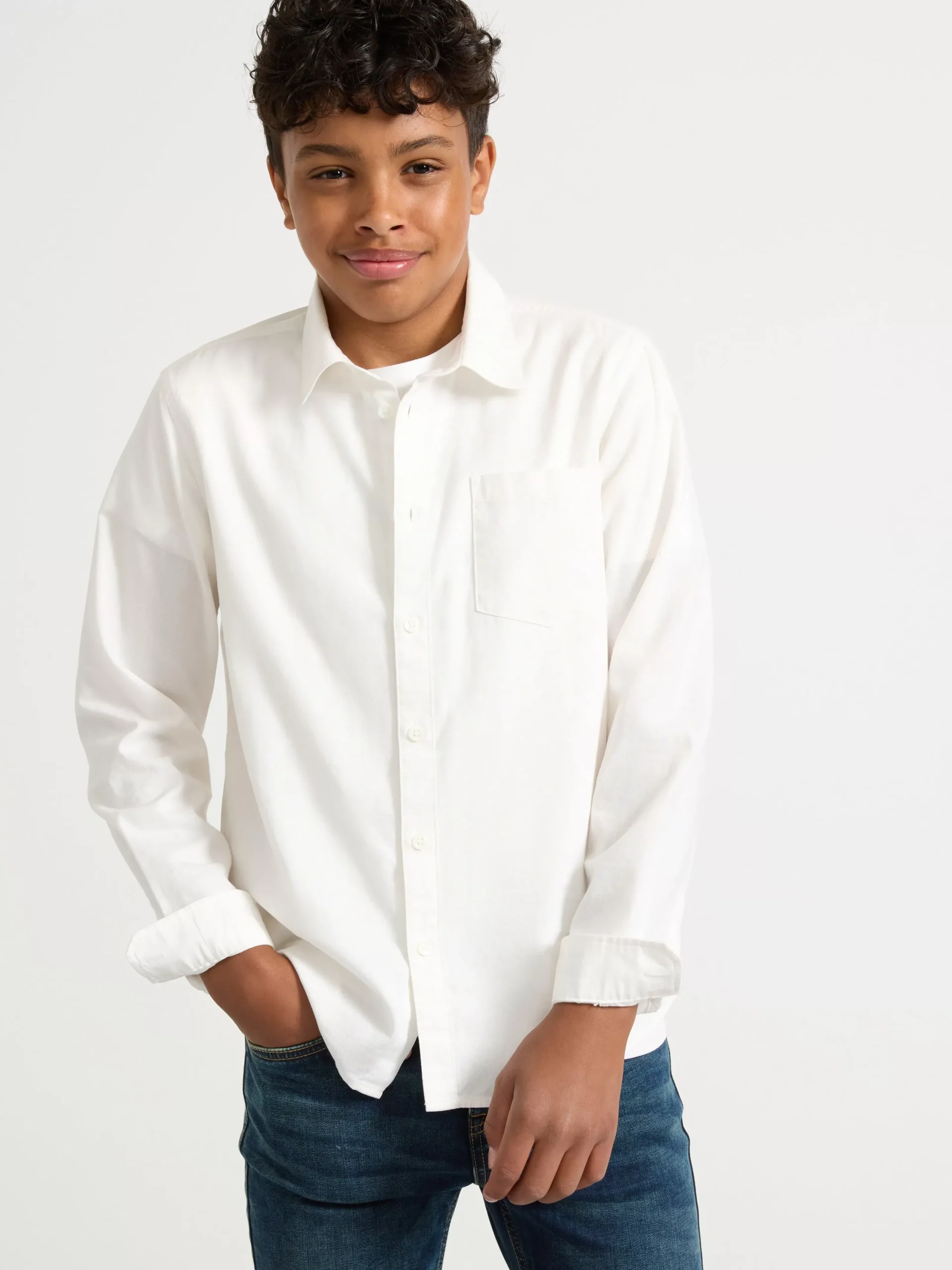 Skjortor & Blusar>Lindex Oxfordskjorta White